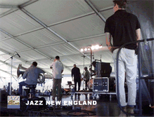 Tablet Screenshot of jazznewengland.com